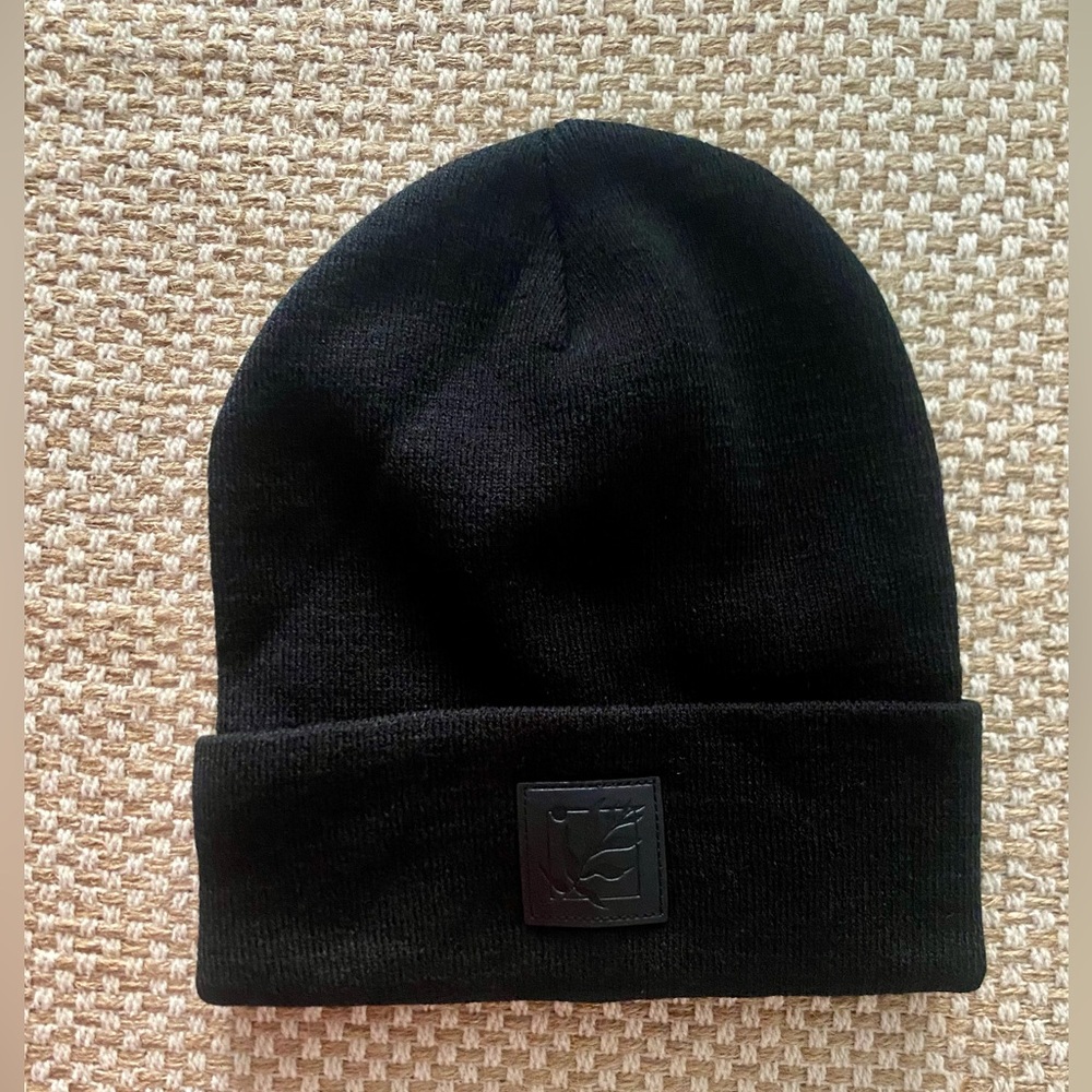 Black Beanie with Fernway Logo Patch